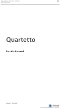 Cover page: Quartetto