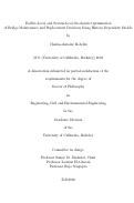 Cover page: Facility-Level and System-Level Stochastic Optimization of Bridge Maintenance Policies for Markovian Management Systems