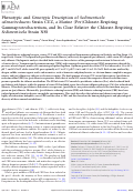 Cover page: Phenotypic and genotypic description of Sedimenticola selenatireducens strain CUZ, a marine (per)chlorate-respiring gammaproteobacterium, and its close relative the chlorate-respiring Sedimenticola strain NSS.