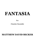Cover page: Fantasia