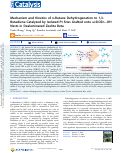 Cover page: Mechanism and Kinetics of n‑Butane Dehydrogenation to 1,3-Butadiene Catalyzed by Isolated Pt Sites Grafted onto SiOZn–OH Nests in Dealuminated Zeolite Beta