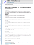 Cover page: Vector Symbolic Architectures as a Computing Framework for Emerging Hardware.