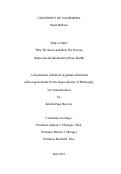 Cover page: Help or Hurt? Why We Select and How We Process Online Social Information About Health