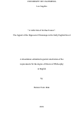 Cover page: “A Little Out of Its Due Course”: The Appeal of the Digressive Chronotope in the Early English Novel