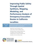 Cover page: Improving Public Safety Through Spatial Synthesis, Mapping, Modeling, and Performance Analysis of Emergency Evacuation Routes in California Localities