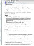 Cover page: Sensorimotor gating in healthy adults tested over a 15 year period