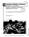 Cover page: TOTAL AND INCLUSIVE HADRON PRODUCTION BY e+e- ANNIHILATION AT /S = 5.2, 6.5 AND 29.0 GeV