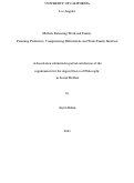 Cover page: Mothers Balancing Work and Family: Parenting Preference, Compensating Differentials and Work-Family Interface