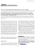 Cover page: Tools for understanding and optimizing robotic gait training.