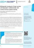 Cover page: Metoprolol treatment of dual cocaine and bupropion cardiovascular and central nervous system toxicity.