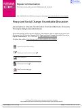 Cover page: Piracy and Social Change: Roundtable Discussion