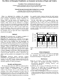 Cover page: The Effect of Metaphor Familiarity on Semantic Activation of Topic and Vehicle