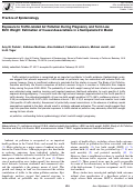 Cover page: Exposure to Traffic-related Air Pollution During Pregnancy and Term Low Birth Weight: Estimation of Causal Associations in a Semiparametric Model