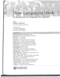 Cover page: Language in the Social World