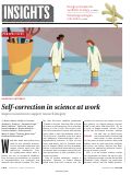 Cover page: Self-correction in science at work
