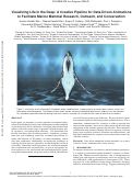 Cover page: Visualizing Life in the Deep: A Creative Pipeline for Data-Driven Animations to Facilitate Marine Mammal Research, Outreach, and Conservation