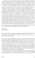 Cover page: Universities and Indian Country: Case Studies in Tribal-Driven Research. Edited by Dennis K. Norman and Joseph P. Kalt.