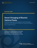 Cover page: Smart Charging of Electric Vehicle Fleets: Modeling, Algorithm Development, and Grid Impact Analysis, with Emphasis on Fleets of Transit and Heavy-Duty Freight Vehicles