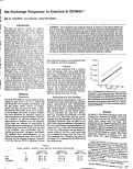 Cover page: Gas Exchange Response to Exercise in Children1,2