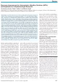 Cover page: Exposure Assessment for Atmospheric Ultrafine Particles (UFPs) and Implications in Epidemiologic Research