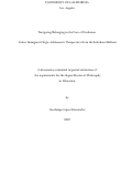 Cover page: Navigating Belonging in the Face of Exclusion: Latinx Immigrant-Origin Adolescents’ Perspective from the Suburban Midwest