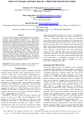 Cover page: Abstract Concepts and Inner Speech: A Dual-Task Interference Study