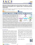 Cover page: Molecular Network Approach to Anisotropic Ising Lattices: Parsing Magnetization Dynamics in Er3+ Systems with 0-3-Dimensional Spin Interactivity.