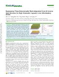 Cover page: Engineering Three-Dimensionally Electrodeposited Si-on-Ni Inverse Opal Structure for High Volumetric Capacity Li-Ion Microbattery Anode