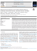 Cover page: Dihydromyricetin ameliorates social isolation-induced anxiety by modulating mitochondrial function, antioxidant enzymes, and BDNF