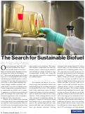 Cover page: The Search for Sustainable Biofuel