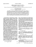 Cover page: Antiferromagnetic resonance in La2CuO4+y
