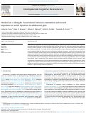 Cover page: Hooked on a thought: Associations between rumination and neural responses to social rejection in adolescent girls