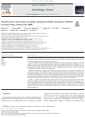 Cover page: Altered brain connectivity in sudden unexpected death in epilepsy (SUDEP) revealed using resting-state fMRI