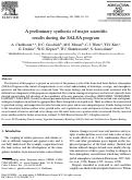 Cover page: A preliminary synthesis of major scientific results during the SALSA program
