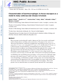 Cover page: Characterization of heart macrophages in rhesus macaques as a model to study cardiovascular disease in humans