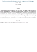 Cover page of The Economics of Childbearing: Trends, Progress, and Challenges