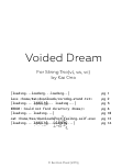 Cover page: Voided Dream