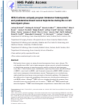 Cover page: HER2 Isoforms Uniquely Program Intratumor Heterogeneity and Predetermine Breast Cancer Trajectories During the Occult Tumorigenic Phase