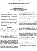 Cover page: Making Sense of Embodiment: Simulation Theories and the Sharing of Neural Circuitry Between Sensorimotor and Cognitive Processes