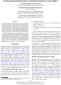 Cover page: Staying and Returning Dynamics of Sustained Attention in Young Children