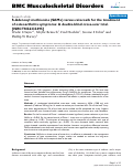 Cover page: S-adenosyl methionine (SAMe) versus celecoxib for the treatment of osteoarthritis symptoms: A double-blind cross-over trial. [ISRCTN36233495]