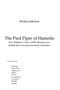 Cover page of The Pied Piper of Hamelin