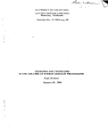 Cover page: PROBLEMS AND TECHNIQUES IN THE ANALYSIS OP BUBBLE CHAMBER PHOTOGRAPHS