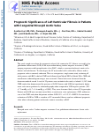 Cover page: Prognostic Significance of Left Ventricular Fibrosis in Patients With Congenital Bicuspid Aortic Valve.