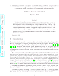 Cover page: A unifying convex analysis and switching system approach to consensus with undirected communication graphs