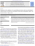 Cover page: Evaluation of the addition of in-cage hiding structures and toys and timing of administration of behavioral assessments with newly relinquished shelter cats