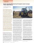 Cover page: Tractor-mounted, GPS-based spot fumigation system manages Prunus replant disease