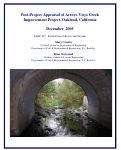 Cover page: Post-Project Appraisal of Arroyo Viejo Creek Improvement Project, Oakland, California