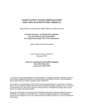 Cover page of Agricultural Trade Liberalization and Capital Flows in the Americas