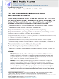 Cover page: The RISE FOR HEALTH study: Methods for in-person musculoskeletal assessment.